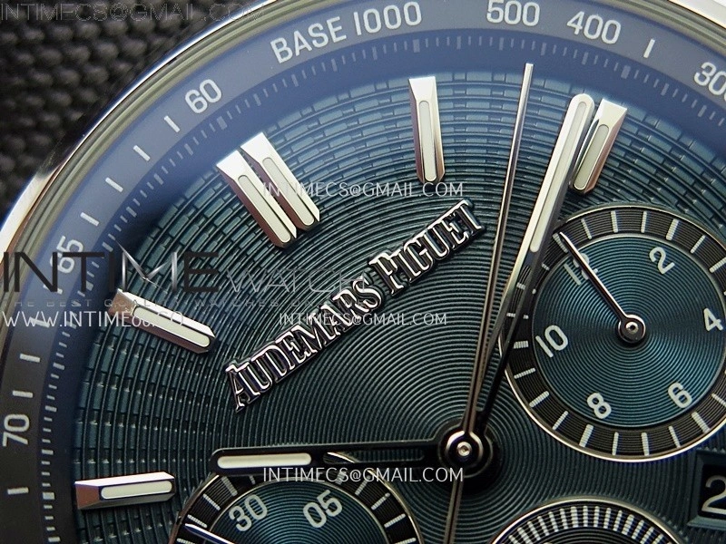 Code 11.59 Chrono 26393 SS OMF Best Edition Blue Dial on Blue Nylon Strap A4401